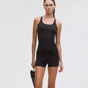 lululemon athletica Black Tank Top